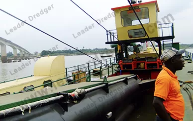 LD3700 cutter suction dredger is applied to sand dredging to complete delivery  - Leader Dredger